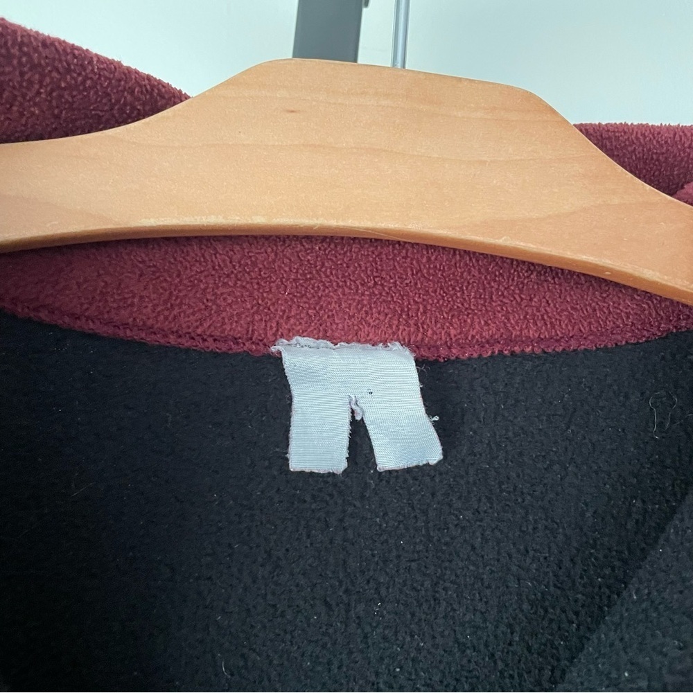 Vintage Vancouver Canada Fleece Quarter Zip Unisex Pullover Sweater XL - Picture 7 of 7